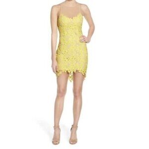 Lovers + Friends Revolve Mini Dress Size XS Xsmall Larissa Body Con Sunshine Lac
